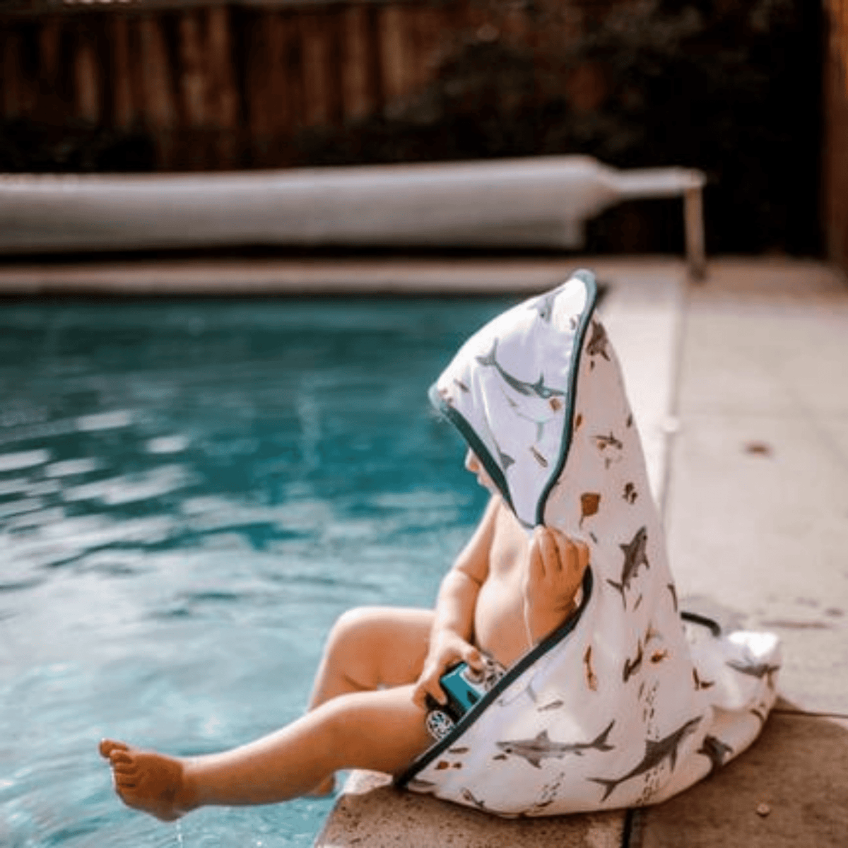 Big kid hooded towel little deals unicorn