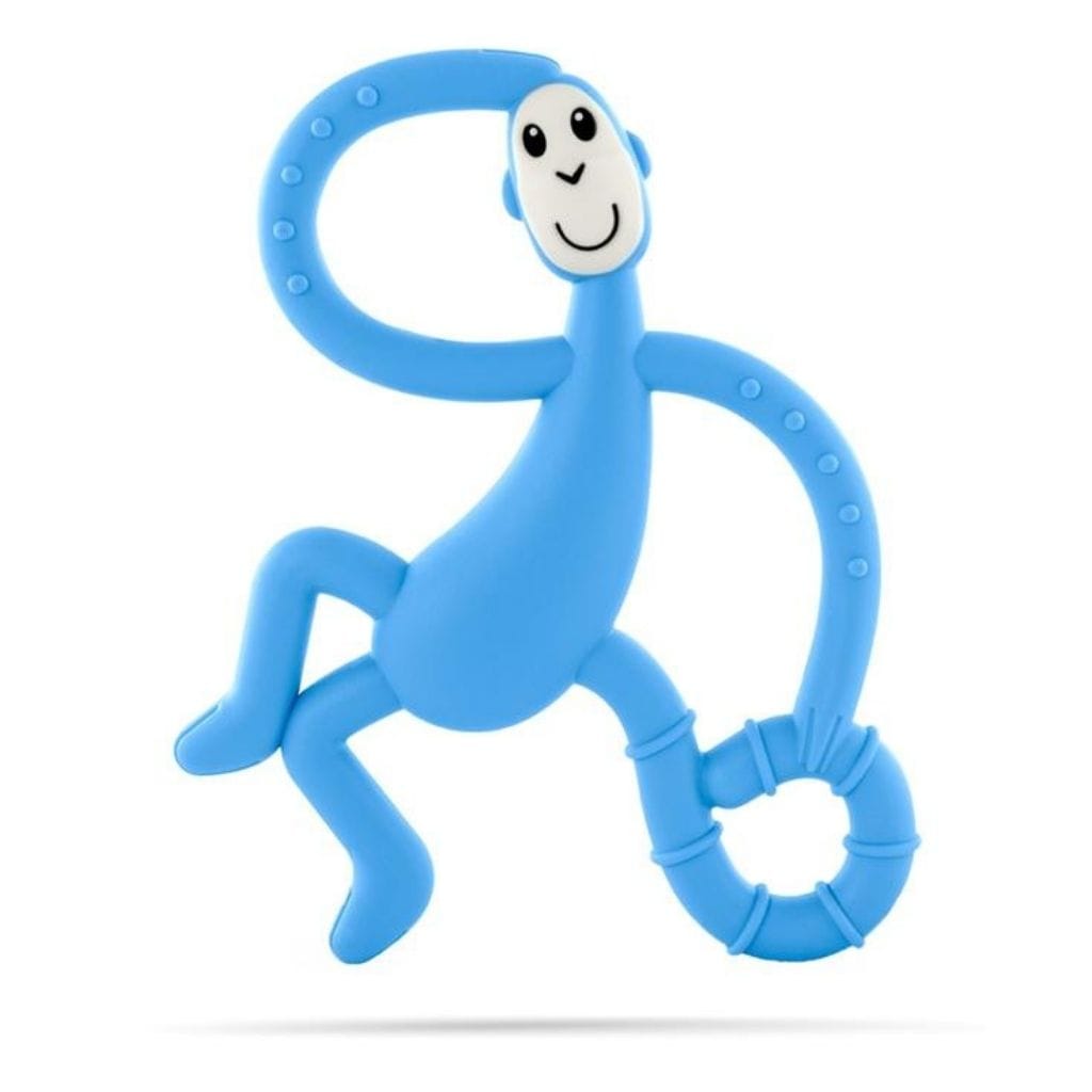 Dancing Monkey Teether Light Blue