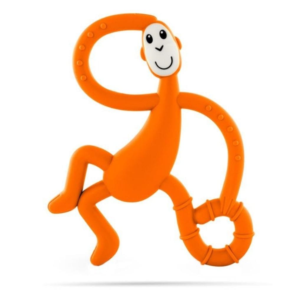 Dancing Monkey Teether Orange