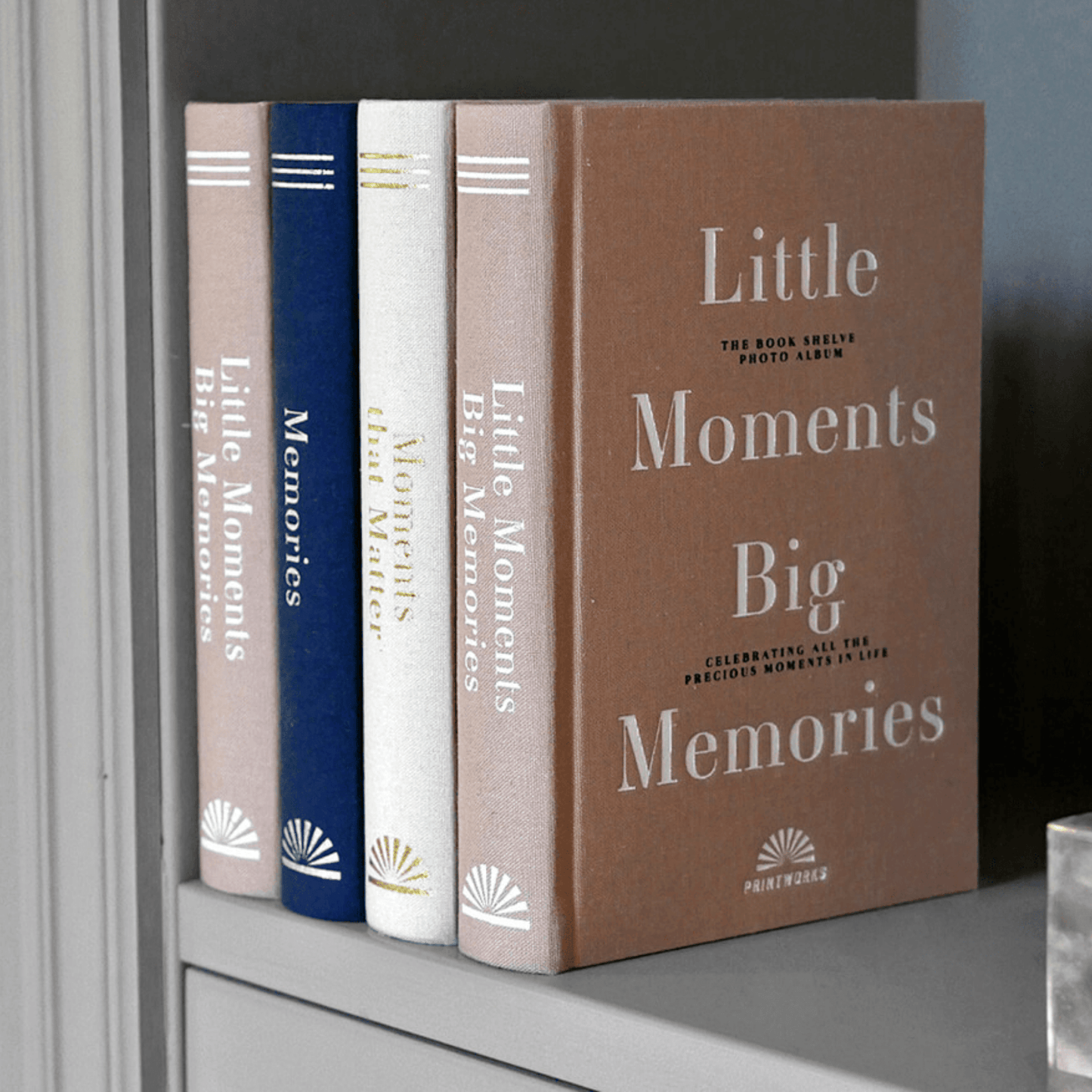 PrintWorks Little Moments Big Memories Bookshelf Photo Album PrintWorks Little Moments Big Memories Bookshelf Photo Album
