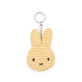 Miffy Eco Corduroy Flat Keychain - Buttercream 10cm