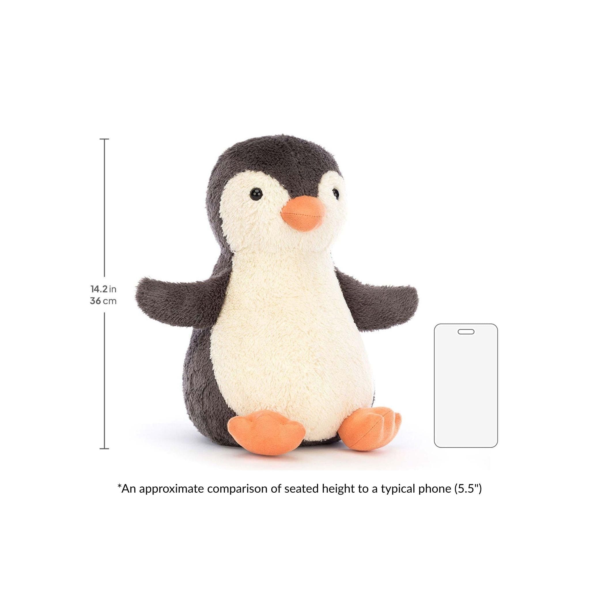 Jellycat Peanut Penguin large soft toy 36cm