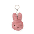 Miffy Eco Corduroy Flat Keychain - Dusty Rose 10cm