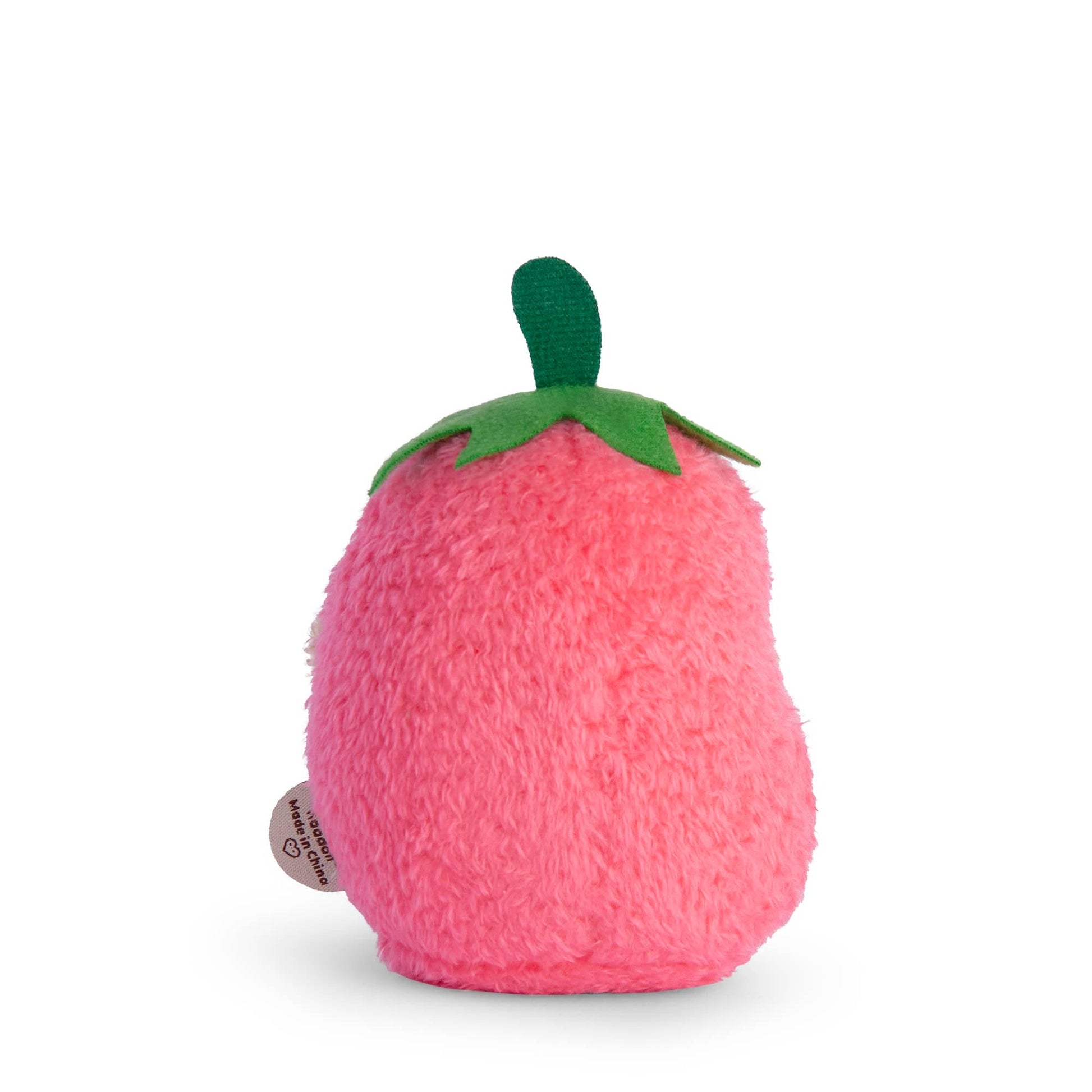 Noodoll Strawberry Ricespud mini sitting plush toy 10cm