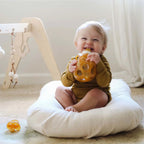 Hevea 2 in 1 Baby Glass Bottle 120ml with Star Ball Cover