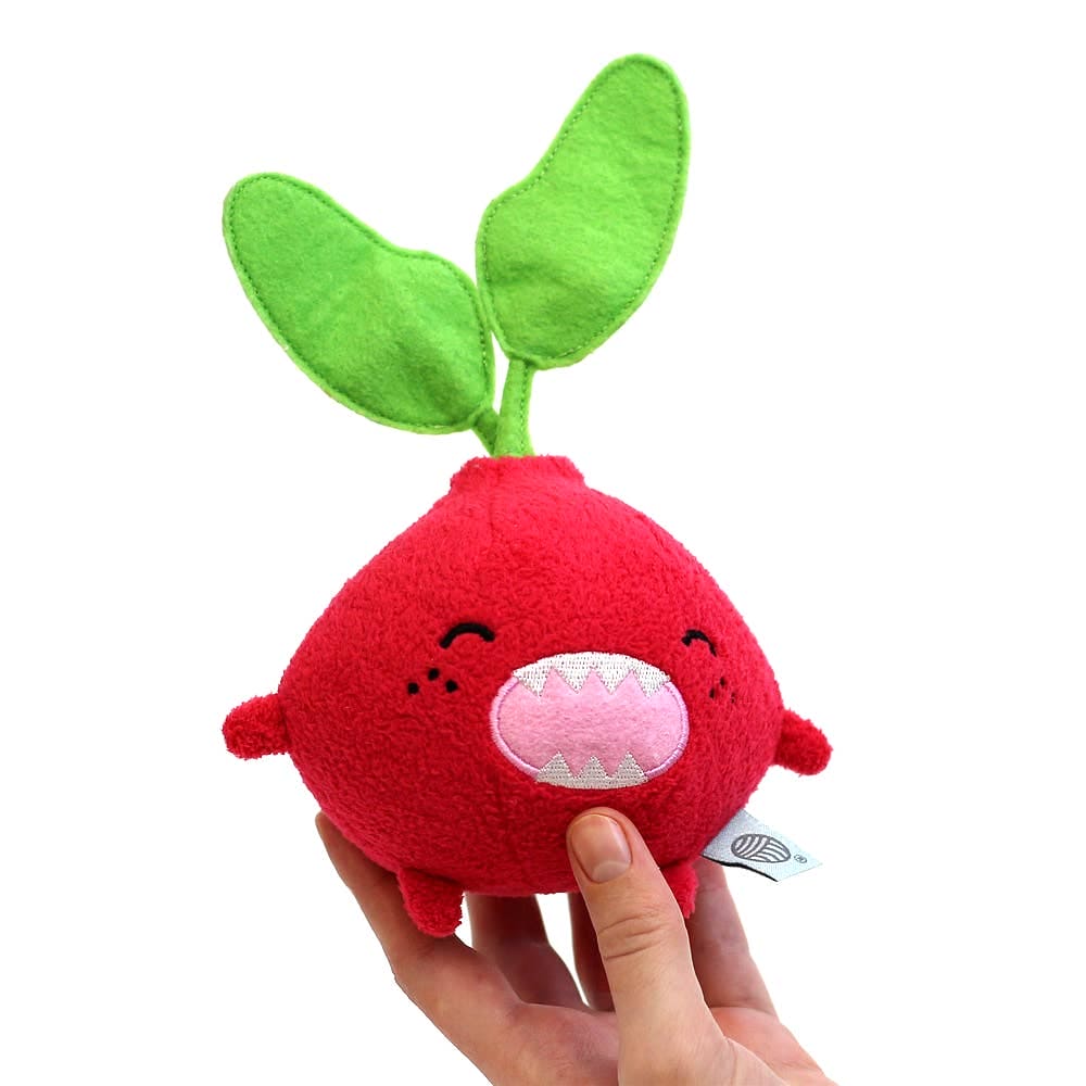 Noodoll Ricebeet Mini Plush Toy | The Sweetest Veggie Cuddle Buddy