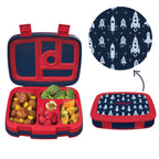 Bentgo Kids Prints Five Compartment Leakproof Lunch Box