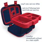 Bentgo Kids Prints Five Compartment Leakproof Lunch Box