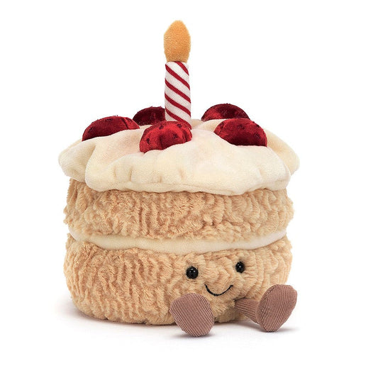 Jellycat Amuseable Birthday Cake soft toy 16cm