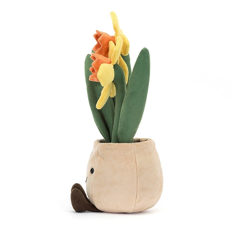 Jellycat Amuseables Daffodil Pot soft toy 29cm