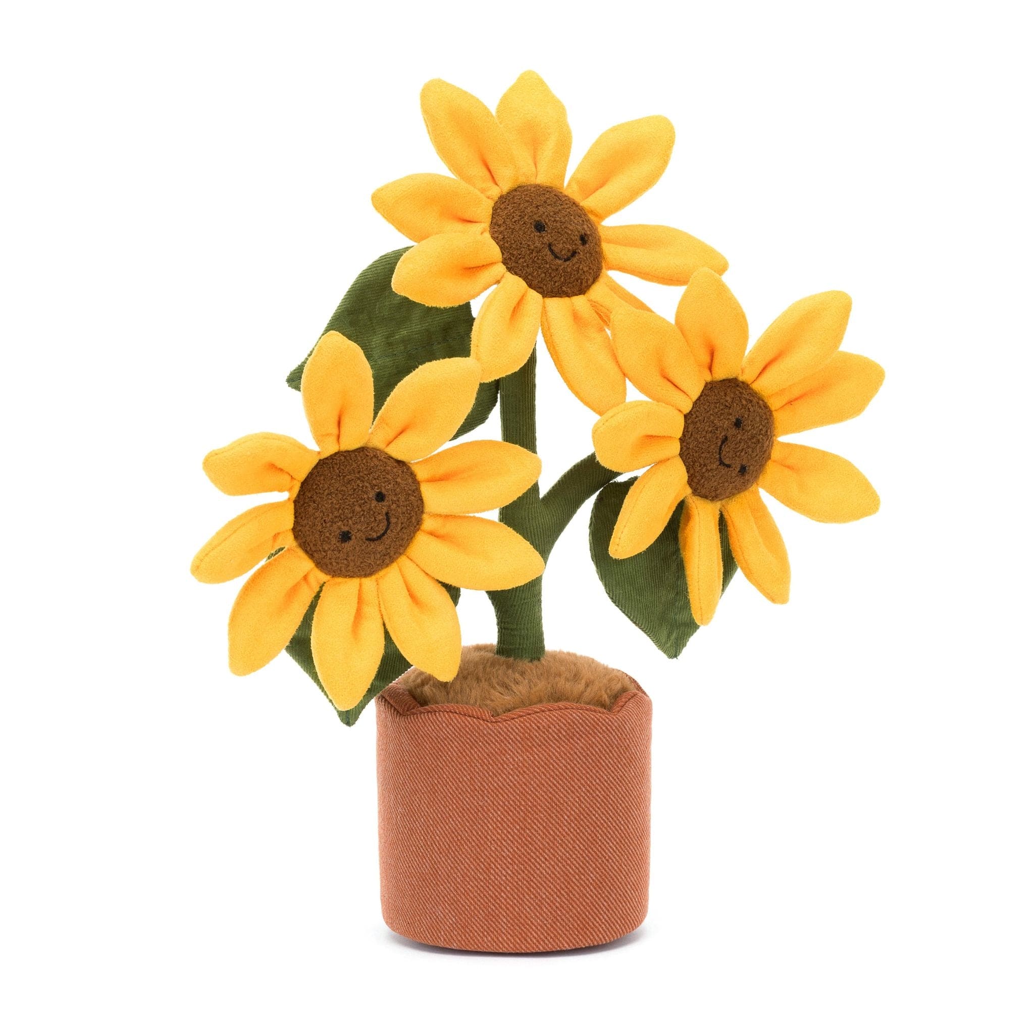 Jellycat Amuseables Sunflower soft toy 35cm