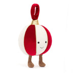 Jellycat Amuseables Bauble hanging decoration 16cm