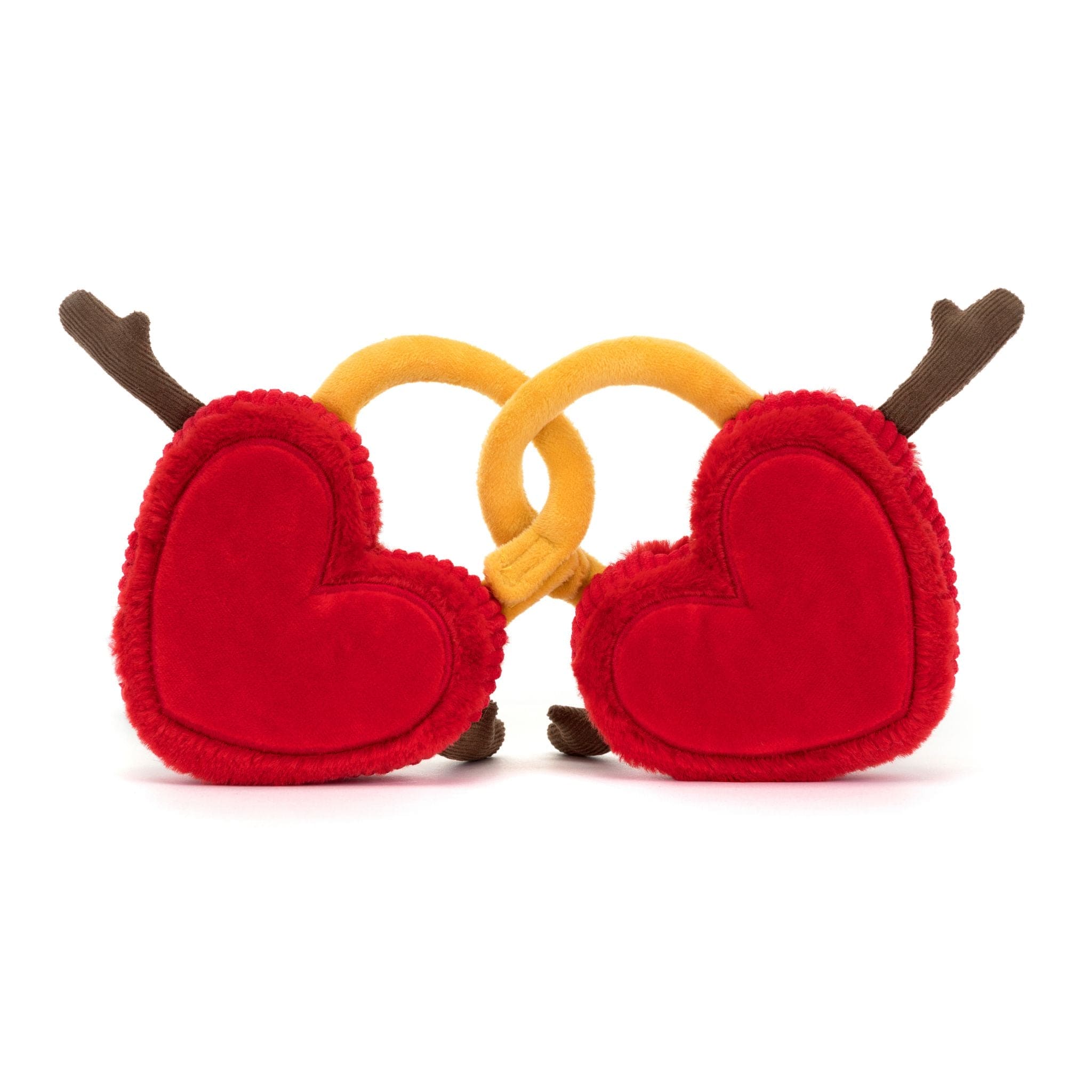 Jellycat Amuseables Val & Tina Love Locks soft toy 15cm
