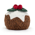 Jellycat Amuseables Christmas Pudding soft toy 17cm