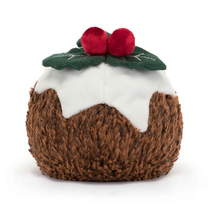 Jellycat Amuseables Christmas Pudding soft toy 17cm