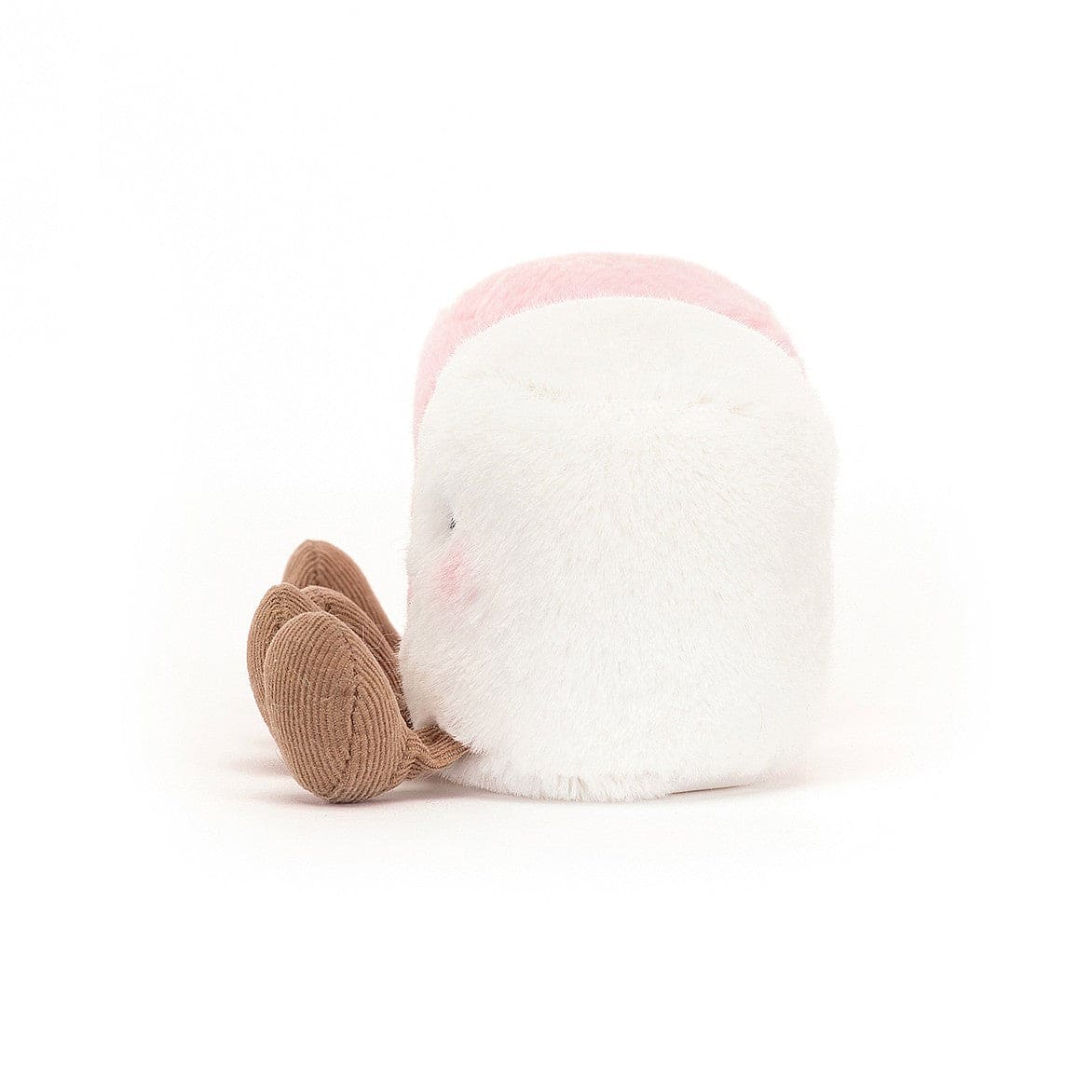 Jellycat Amuseables Pink and White Marshmallows soft toy 9cm