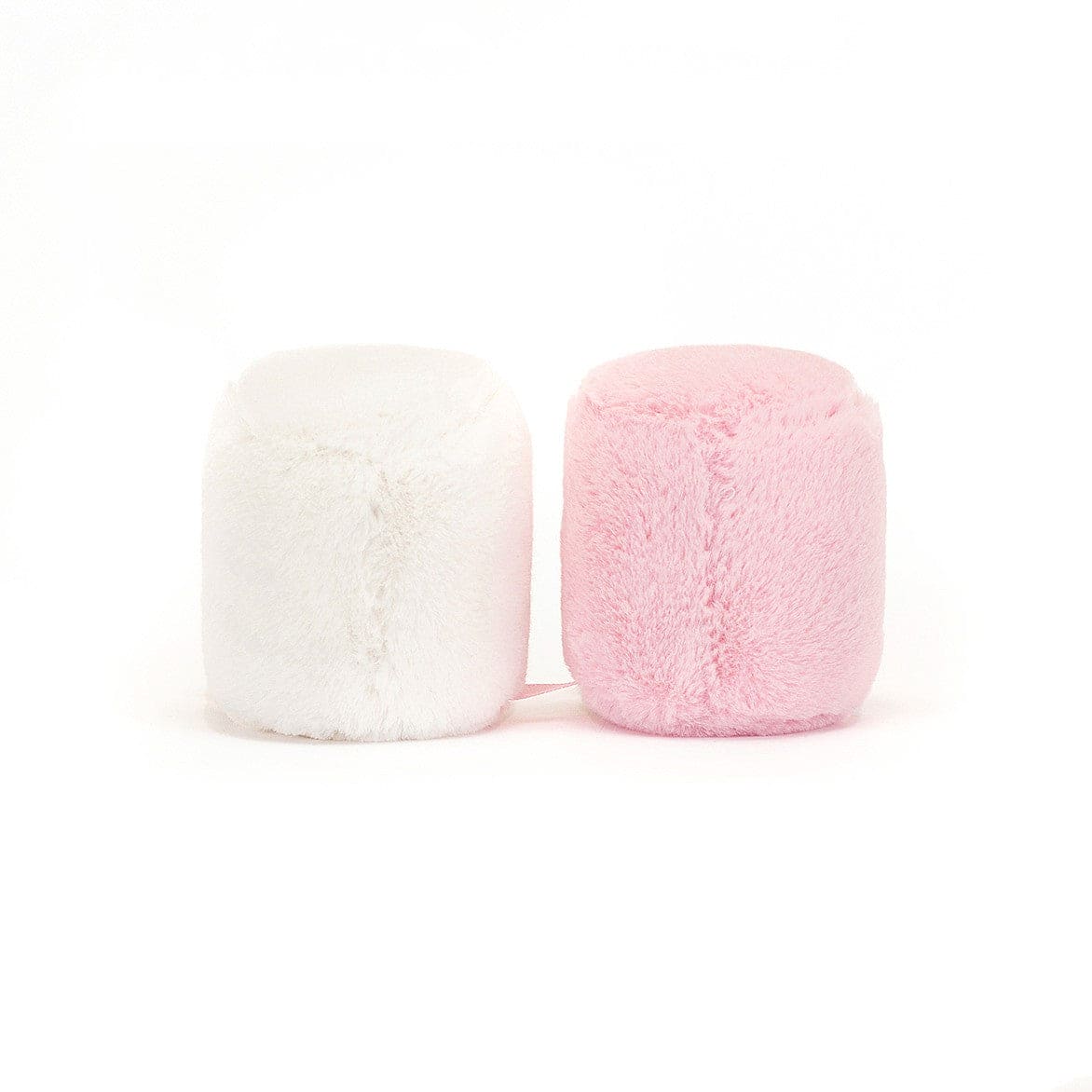 Jellycat Amuseables Pink and White Marshmallows soft toy 9cm