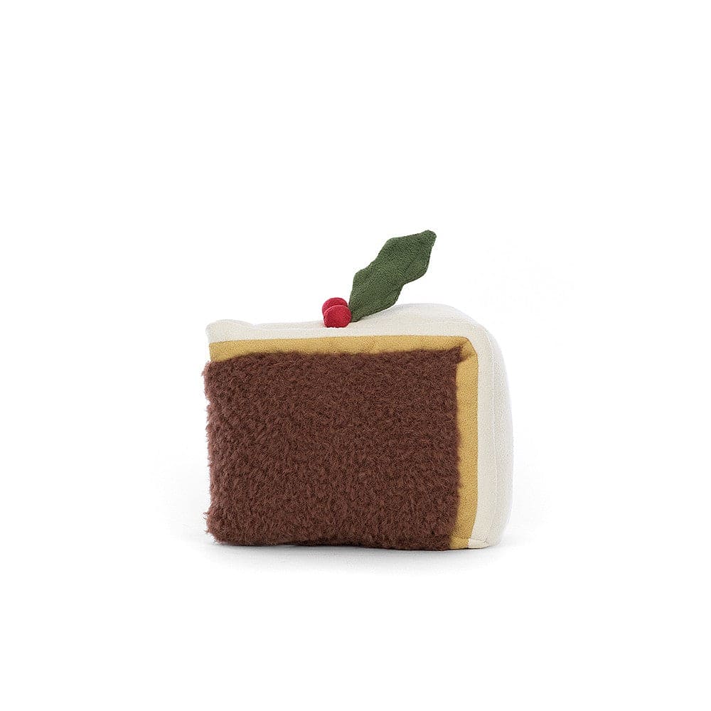 Jellycat Amuseables Slice Of Christmas Cake soft toy 12xm