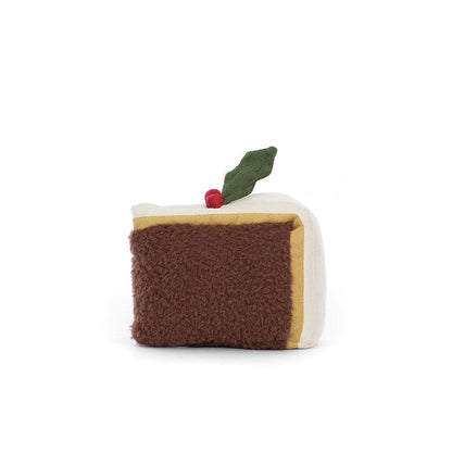 Jellycat Amuseables Slice Of Christmas Cake soft toy 12xm