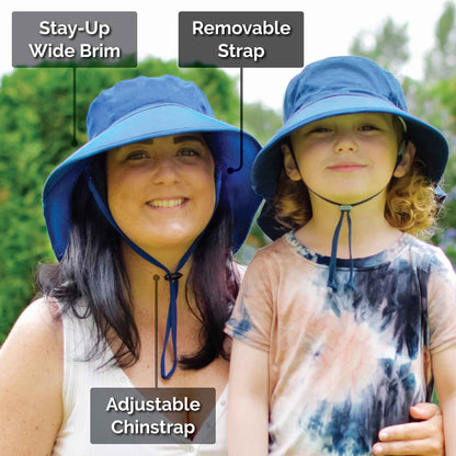 Jan & Jul Adult Water Repellent UPF 50+ Aqua-Dry Adventure Sun Hats
