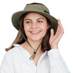 Jan & Jul Adult Jasper Hiking UPF 50+ Sun Hat