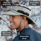 Jan & Jul Adult Jasper Hiking UPF 50+ Sun Hat