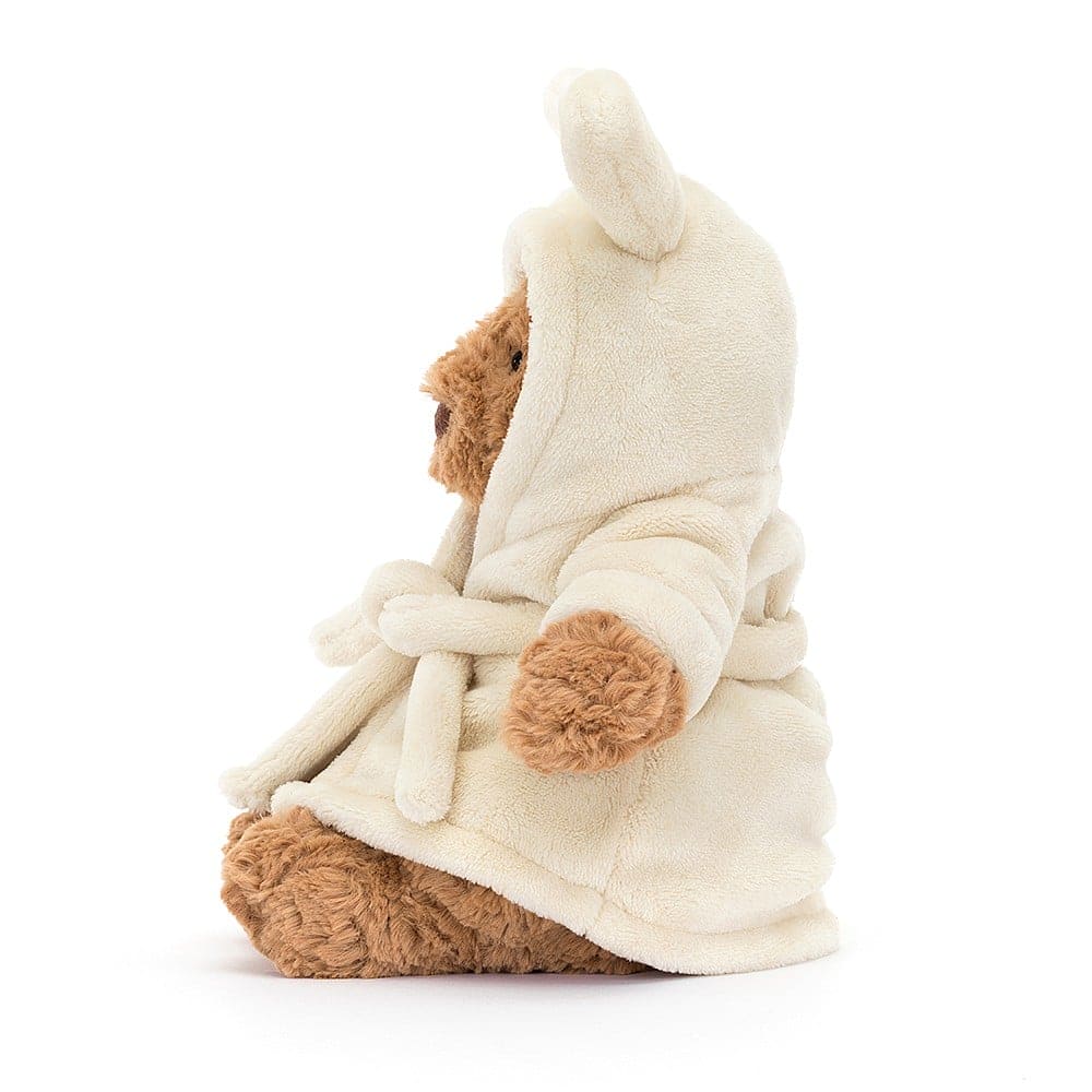 Jellycat Bartholomew Bear Bathrobe soft toy 26cm