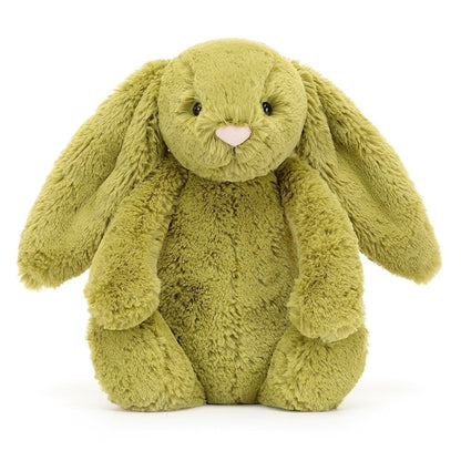 Jellycat Bashful Moss Bunny medium soft toy 31cm