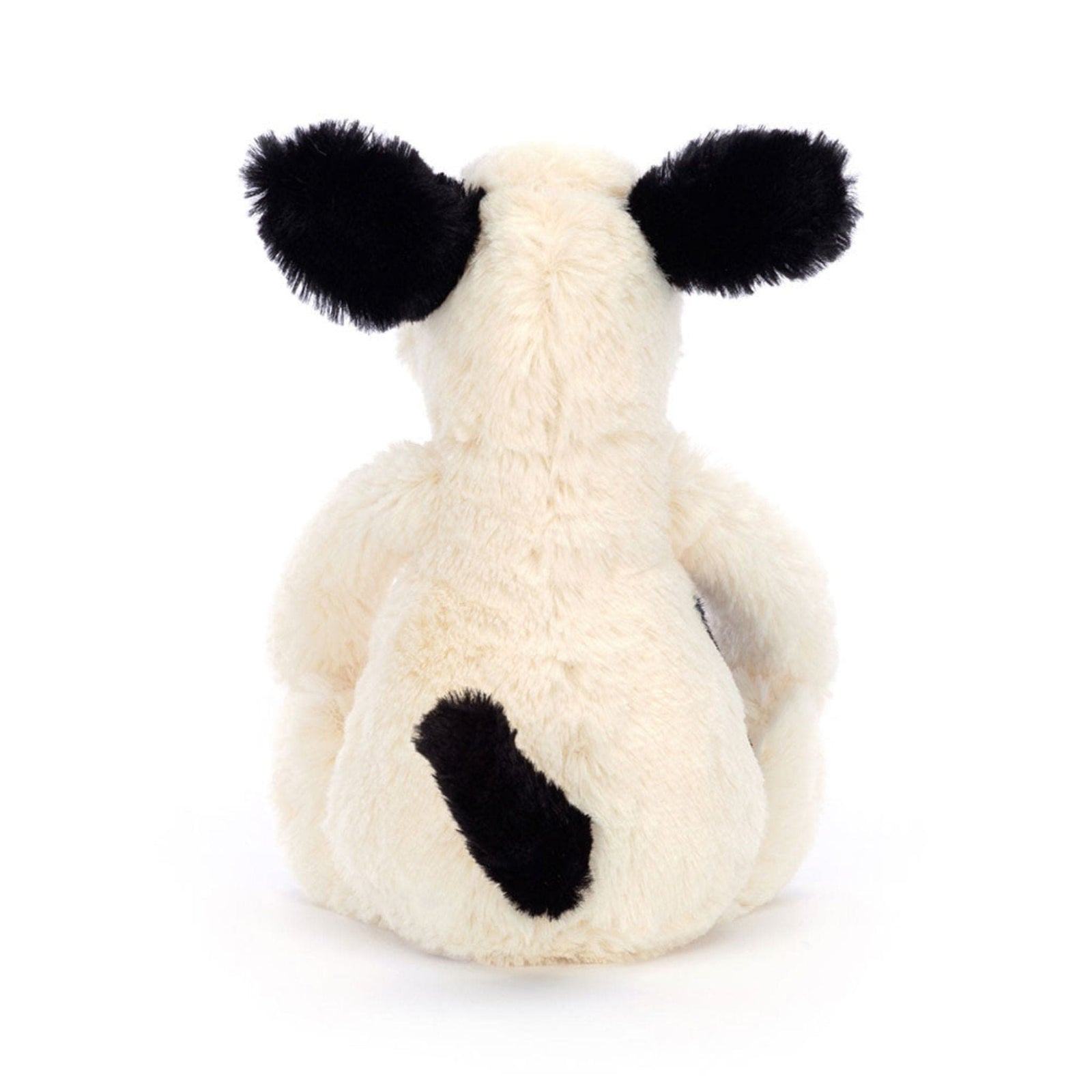 Jellycat Bashful Black & Cream Puppy Rufferty Small 18cm