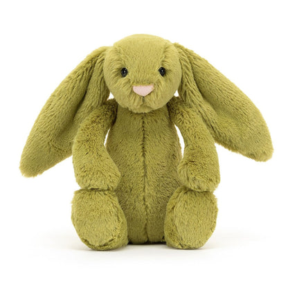 Jellycat Bashful Moss Bunny small soft toy 18cm