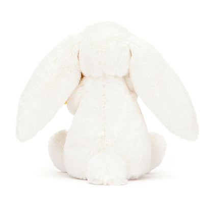 Jellycat Bashful Bunny with Daffodil soft toy 18cm