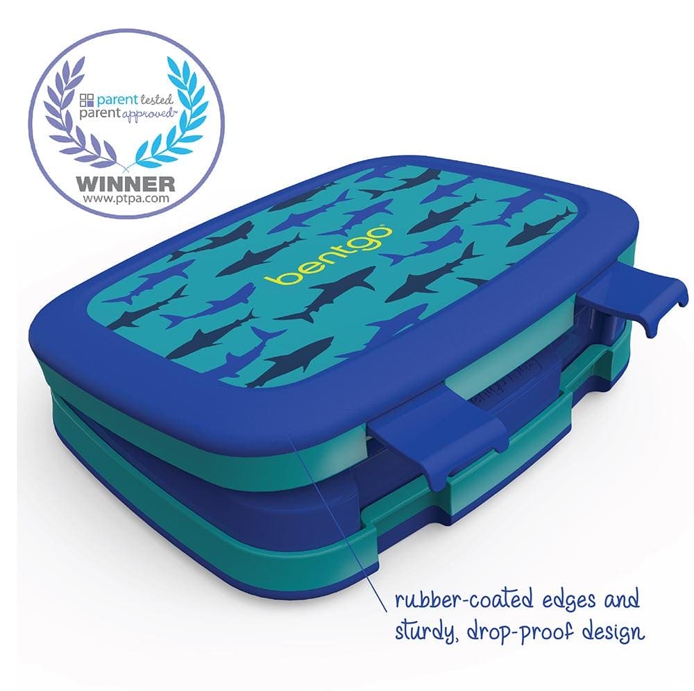 Bentgo Imperfected Kids Prints Lunch Box Shark BGOKIDS-P-BLB-SHAR