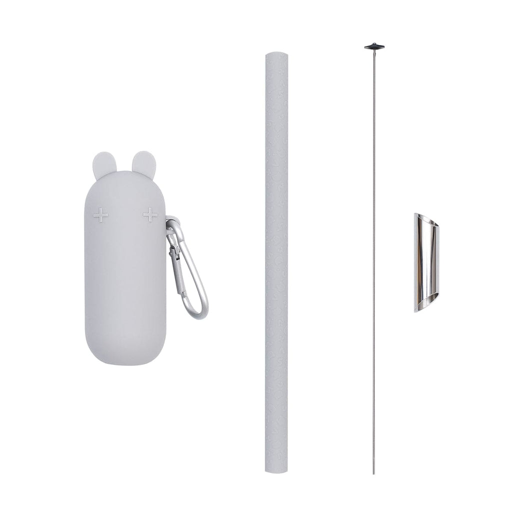 We Might Be Tiny Bubble Tea Silicone Straw Set + Keepie