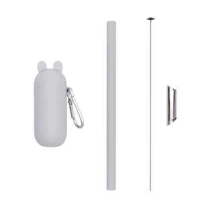 We Might Be Tiny Bubble Tea Silicone Straw Set + Keepie