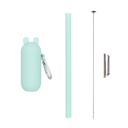 We Might Be Tiny Bubble Tea Silicone Straw Set + Keepie