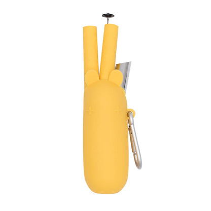 We Might Be Tiny Bubble Tea Silicone Straw Set + Keepie
