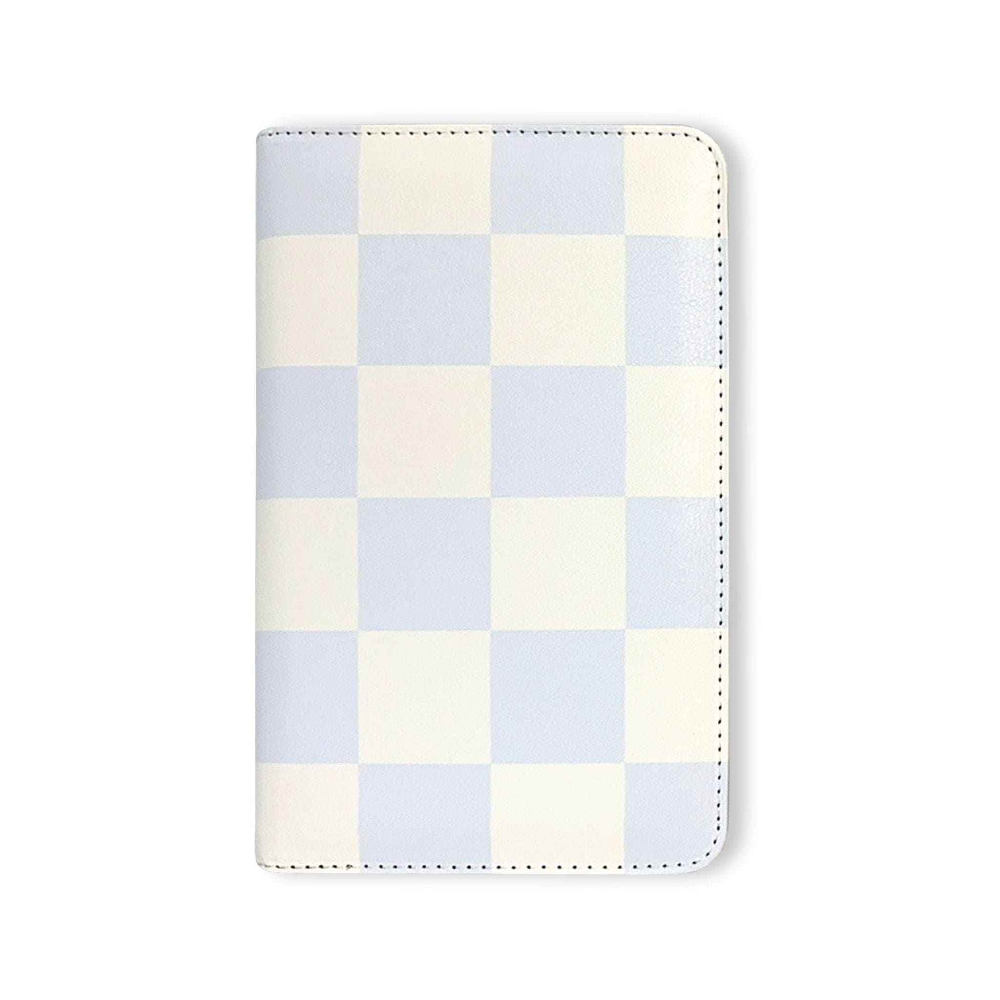 Fox & Fallow Travel Wallet - Powdered Blue Check