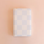 Fox & Fallow Travel Wallet - Powdered Blue Check