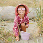 Jan & Jul Kids Polarised Unbreakable Heart Sunglasses