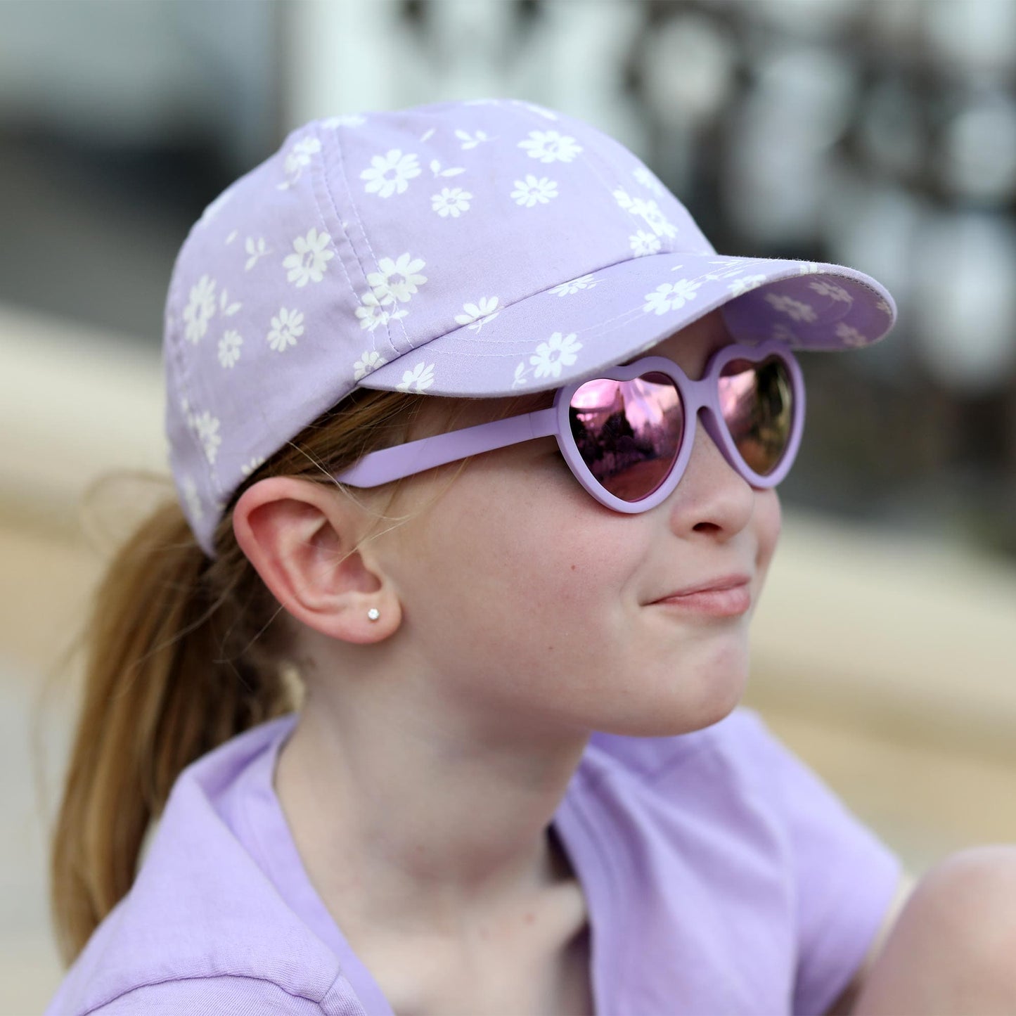 Jan & Jul Kids Polarised Unbreakable Heart Sunglasses