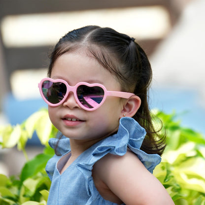 Jan & Jul Kids Polarised Unbreakable Heart Sunglasses