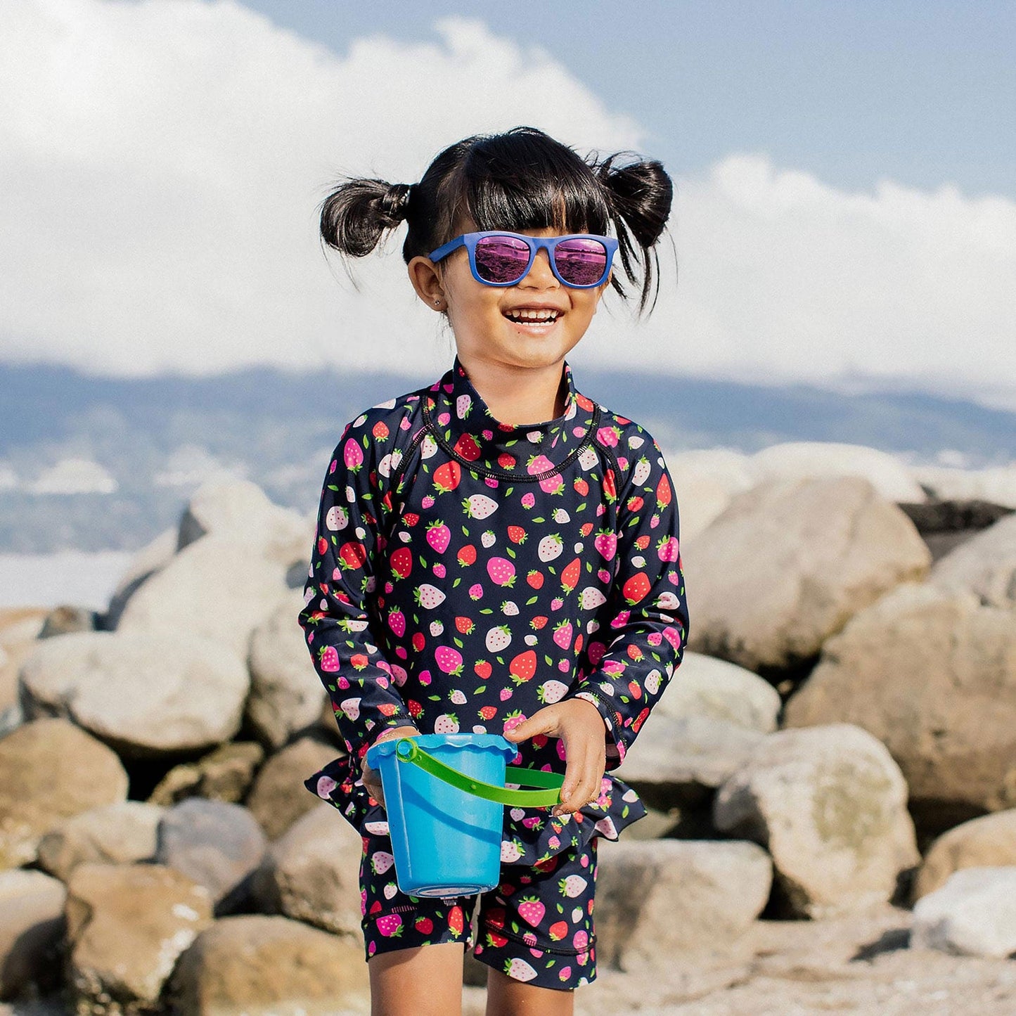 Jan & Jul Kids Polarised Unbreakable Mirrored Aurora Urban Xplorer Sunglasses