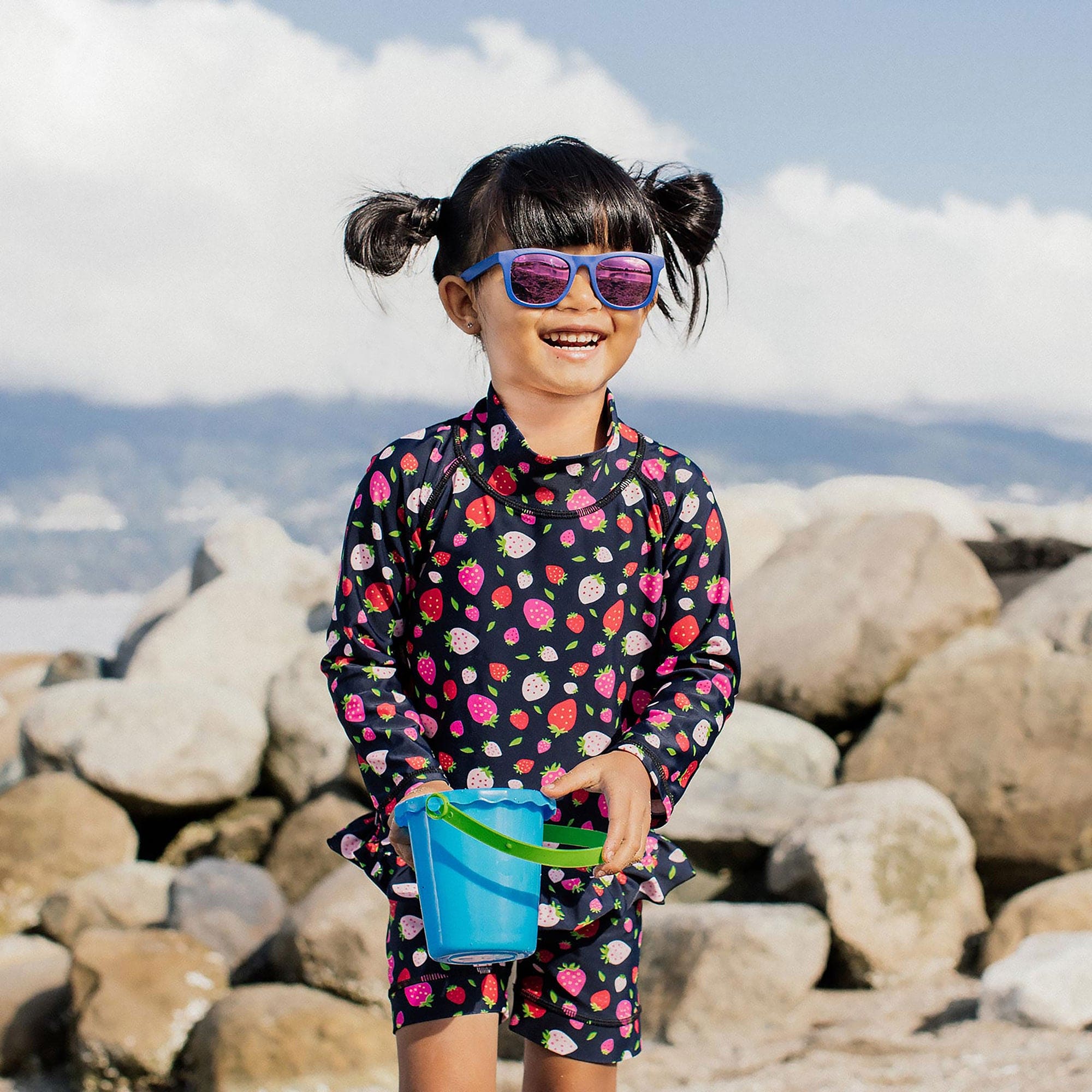Jan & Jul Kids Polarised Unbreakable Mirrored Aurora Urban Xplorer Sunglasses