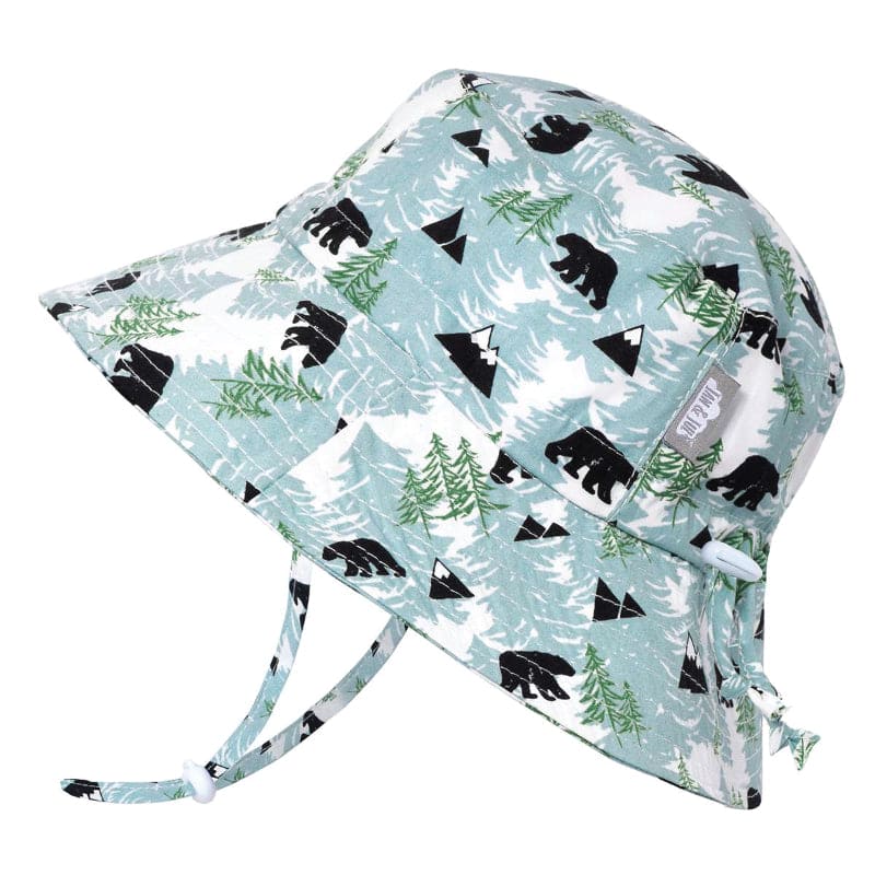 Jan & Jul Kids Grow-With-Me® Adjustable UPF 50+ Cotton Bucket Hat