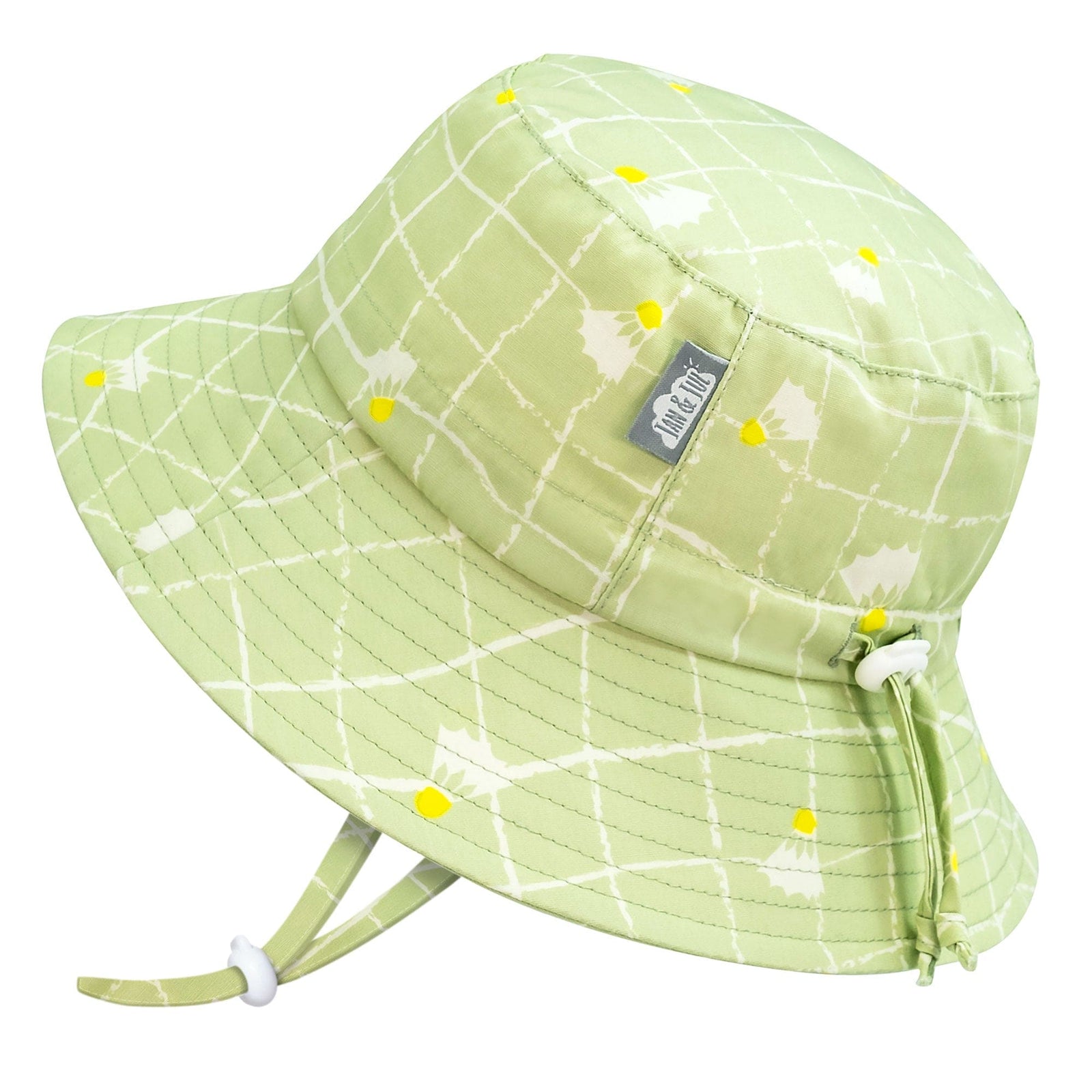 Jan & Jul Kids Grow-With-Me® Adjustable UPF 50+ Cotton Bucket Hat