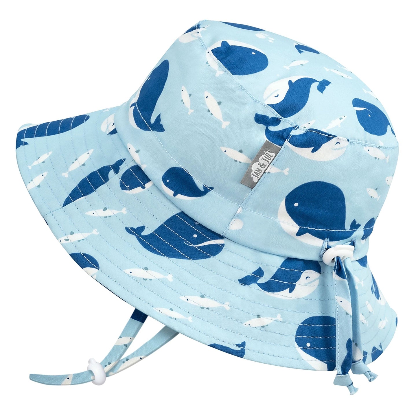 Jan & Jul Kids Gro-With-Me® Cotton Bucket UPF 50+ Sun Hats