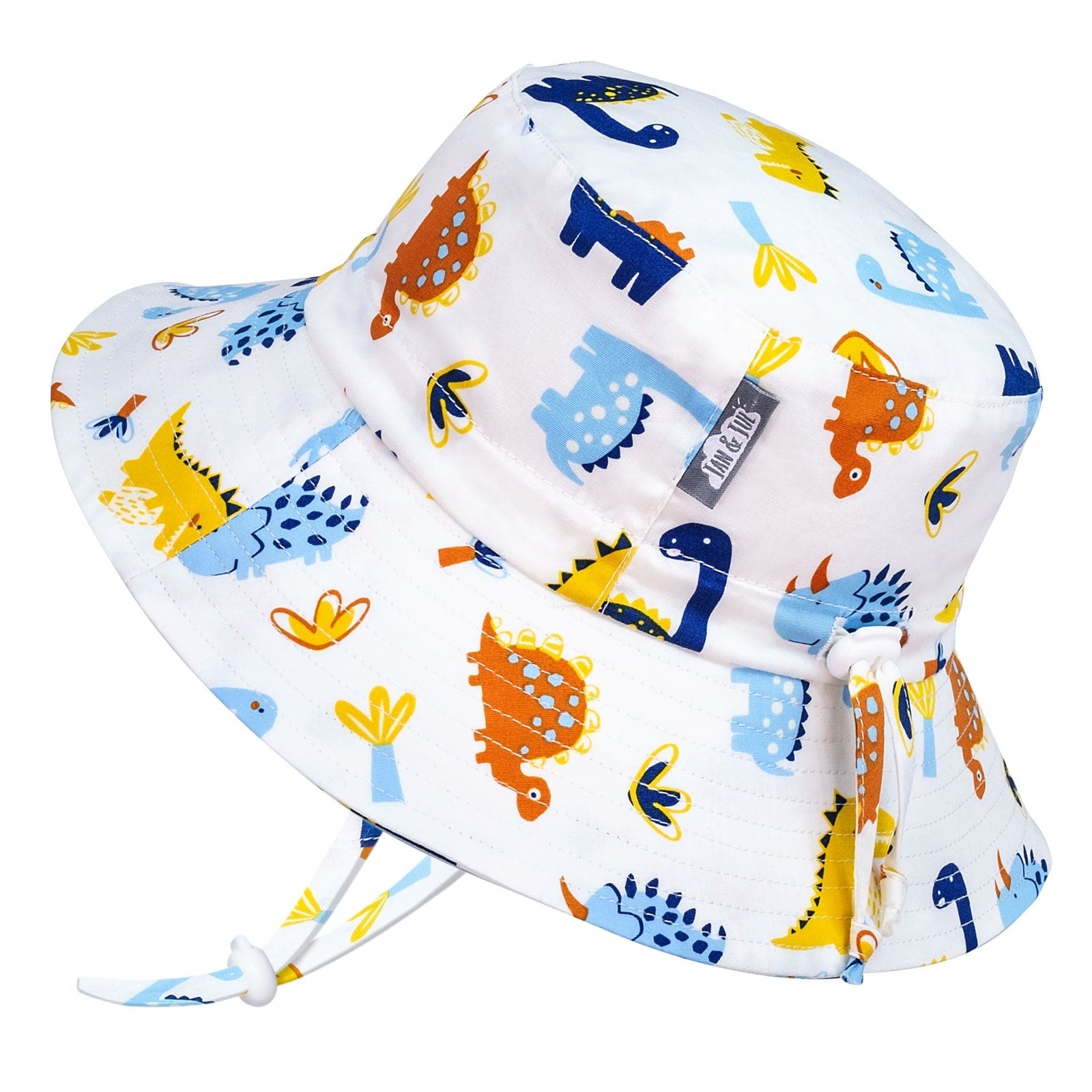 Jan & Jul Kids Grow-With-Me® Adjustable UPF 50+ Cotton Bucket Hat