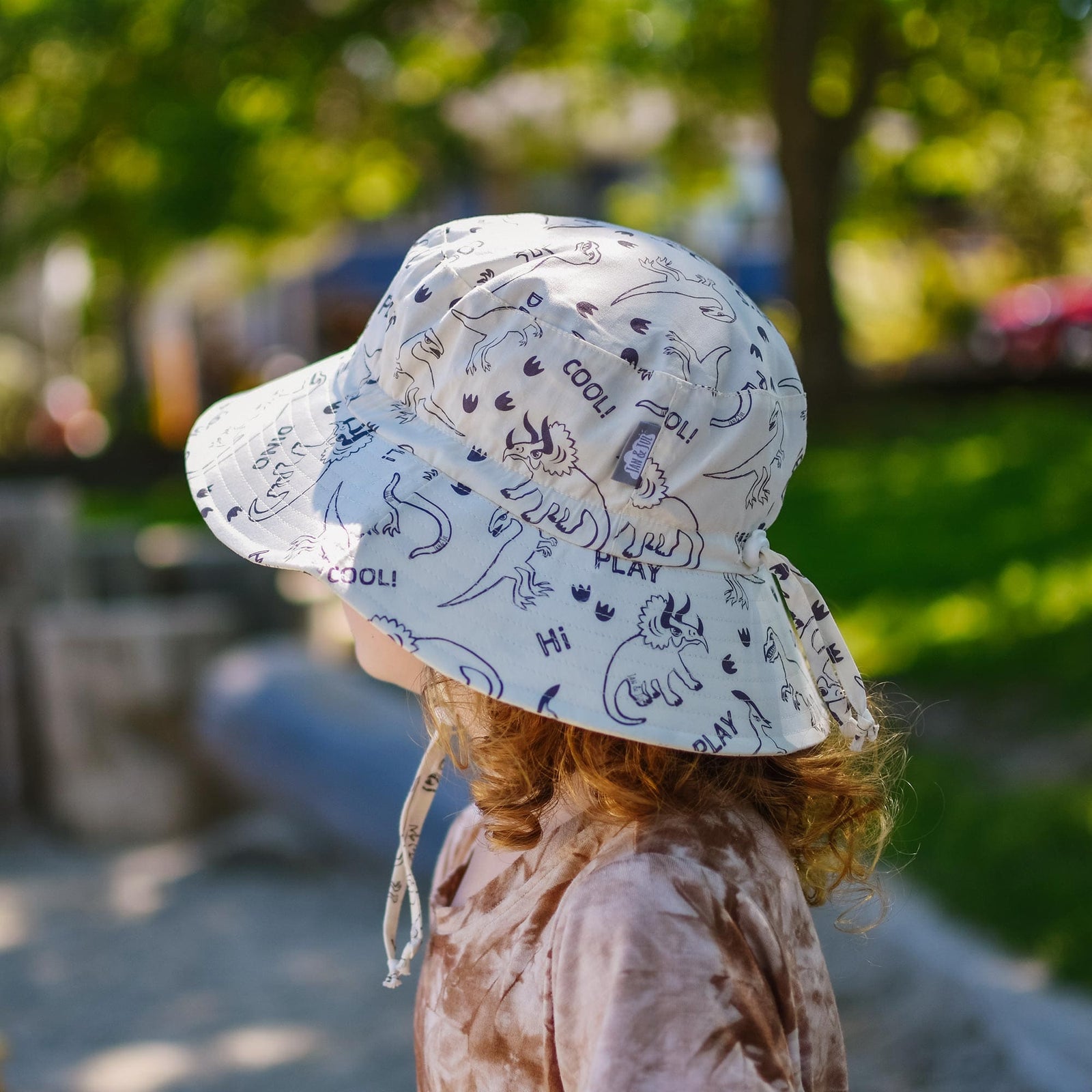 Jan & Jul Kids Grow-With-Me® Adjustable UPF 50+ Cotton Bucket Hat