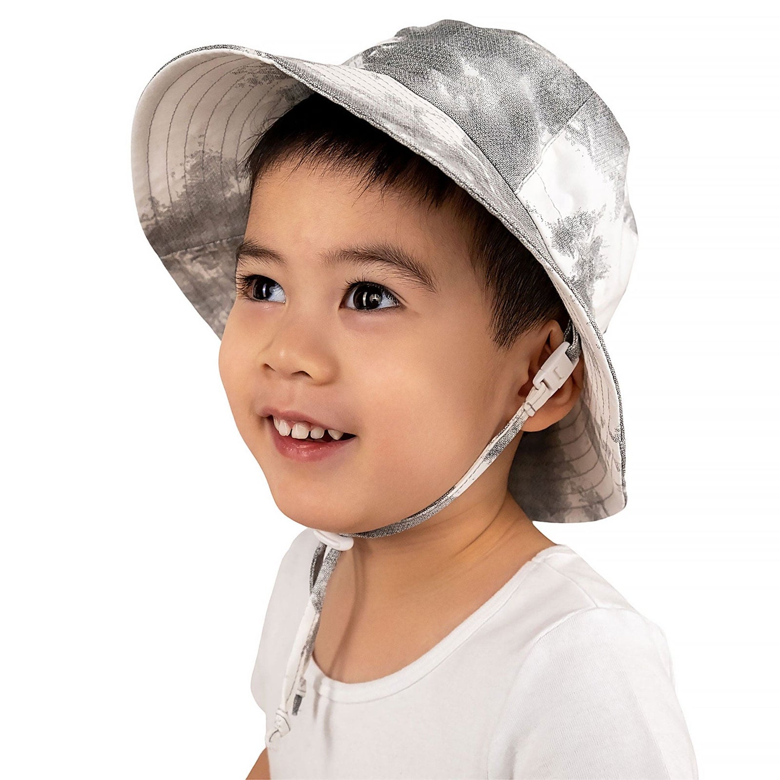 Jan & Jul Kids Grow-With-Me® Adjustable UPF 50+ Cotton Bucket Hat
