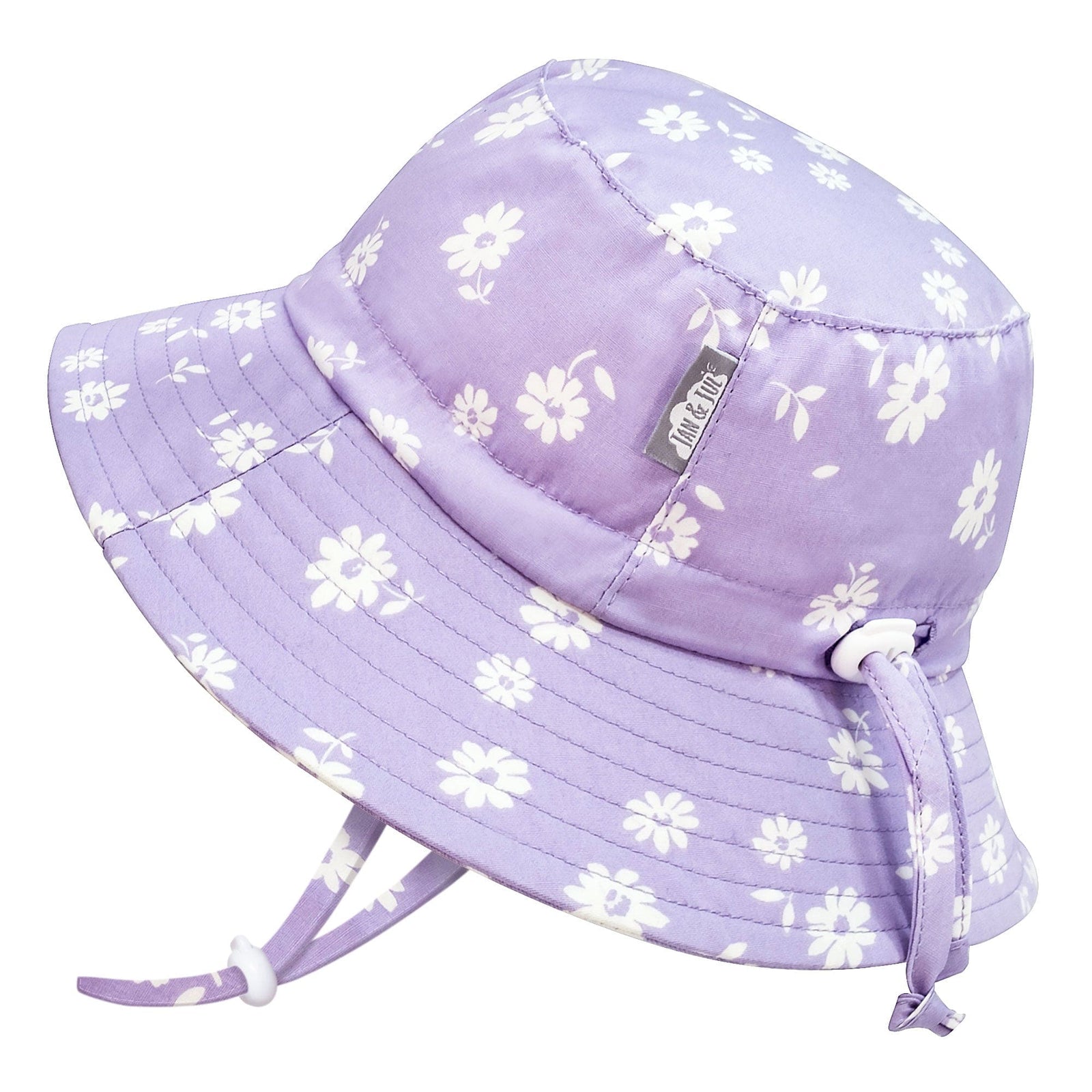 Jan & Jul Kids Grow-With-Me® Adjustable UPF 50+ Cotton Bucket Hat